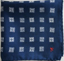     NEW Auth ISAIA NAPOLI 100 SILK Pocket Square Pochette Handkerchief