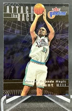 2000 Fleer Game Time #14 AR Grant Hill HOF Free Shipping Pistons