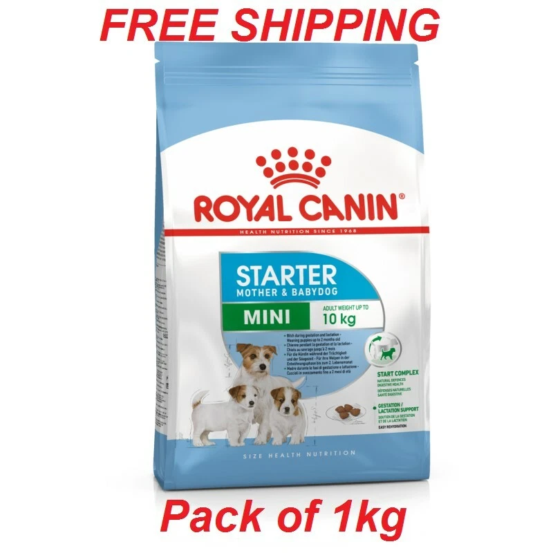 ROYAL CANIN MINI STARTER Pack for Mother BabyDog Dry Food Small