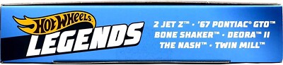 2022 Hot Wheels Legends Tour Themed Multi-pack Box Set of 6 Cars