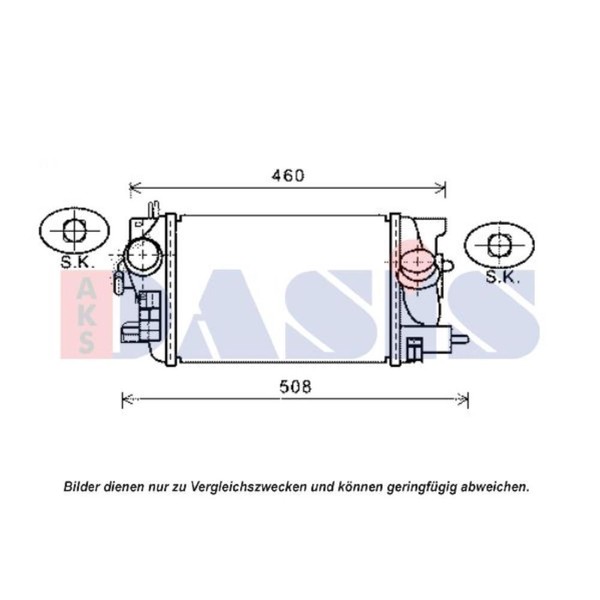 LadeluftküHler FüR Opel Meriva B GroßRaumlimousine 157036N-image
