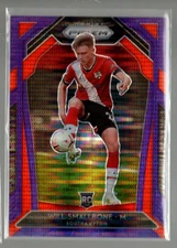 2020-21 Prizm English Premier Lea Breakaway Prizms Violet #83 Will Smallbone /99