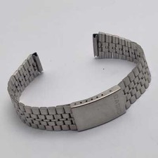 18 mm Casio A158WA Stainless Steel S-040N Vintage Men  s Watch Bracelet FAT23MHN1