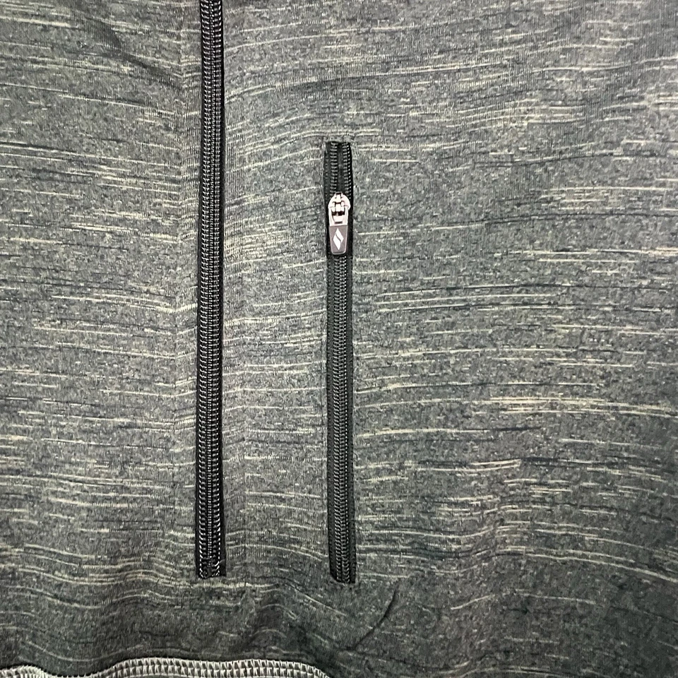 Skechers Sport Pullover 1/4 Zip Shirt Green Pocket Size XL Athleisure Outdoor - Image 2 of 4