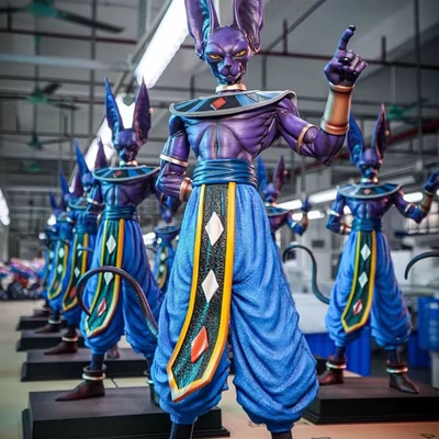 BEERUS Dragon Ball Z Sammler XXL große Anime Figur 53 cm Statue Neu 📦 - Bild 1 von 4