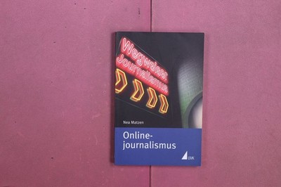 371142 Nea Matzen ONLINEJOURNALISMUS UVK Verlagsgesellschaft