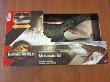 Jurassic World Rebirth Super Colossal Mosasaurus Action Figure, Dinosaur Toy