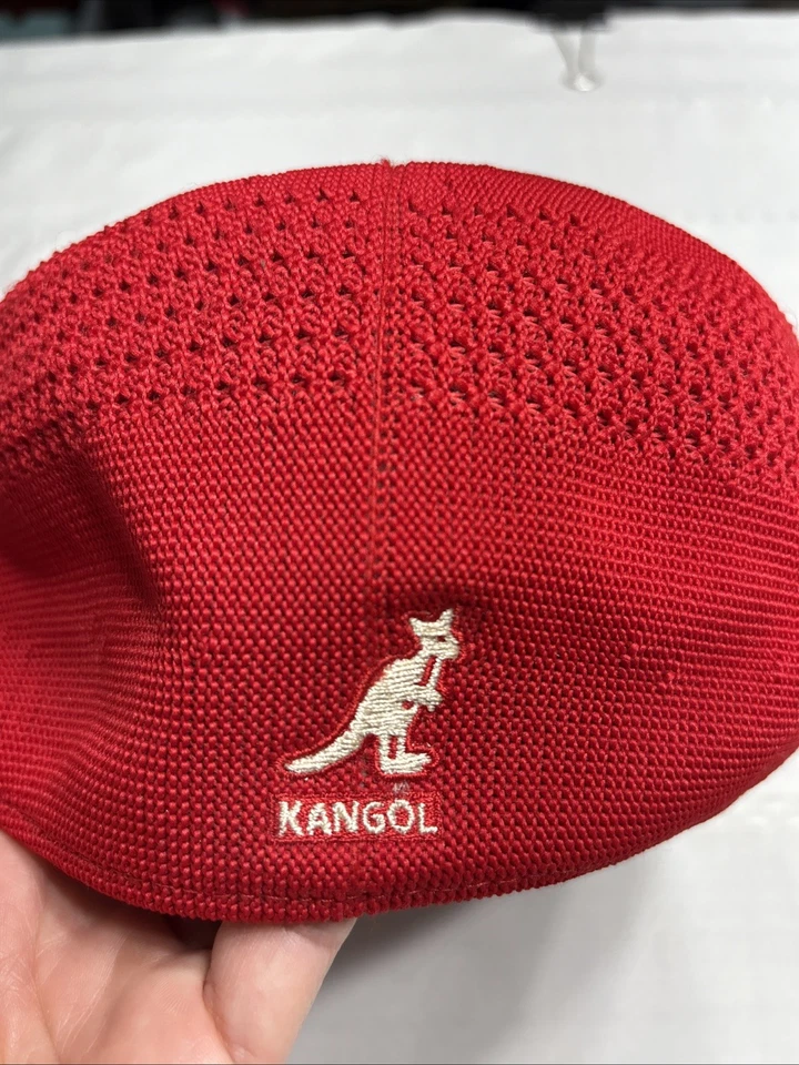Kangol Tropic 507 Ventair Red Knit Hat/Cap K3208HT- Size XL - Image 4 of 4