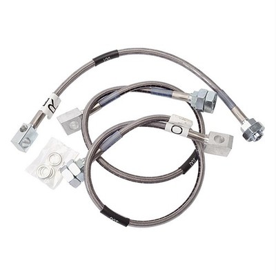 Russell Braided Stainless Steel Flex Brake Lines Full Size Chevy Blazer Pickup