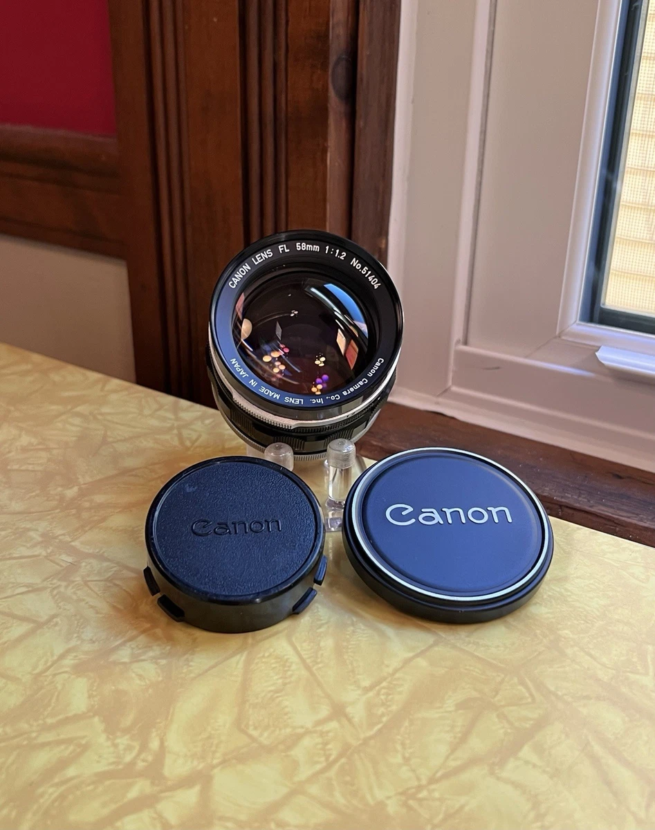 Canon FL f/1.2 Camera Lenses 58mm Focal for sale | eBay