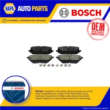 Brake Pads Set fits MERCEDES A180 V177, W177 1.3 Front 2018 on Bosch A0004205103