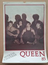 Queen Official Calendar 1985