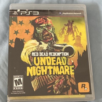 Rockstar Games Red Dead Redemption Undead Nightmare PS3 Manual Included NTSC
