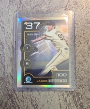 2025 Bowman - Bowman Scouts Top 100 Chrome Jacob Misiorowski #BTP-37 (RC)