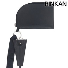 Rick Owens Neck Strap Leather Wallet Purse Men's Used 853588192a9c59c2ba30d9ced9