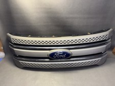 11-15 Ford Explorer Front Grille Assembly Cover Insert Molding Gray Grille Oem 11-15 Ford Explorer Front Grille Assembly Cover Insert Molding Gray Grille Oem