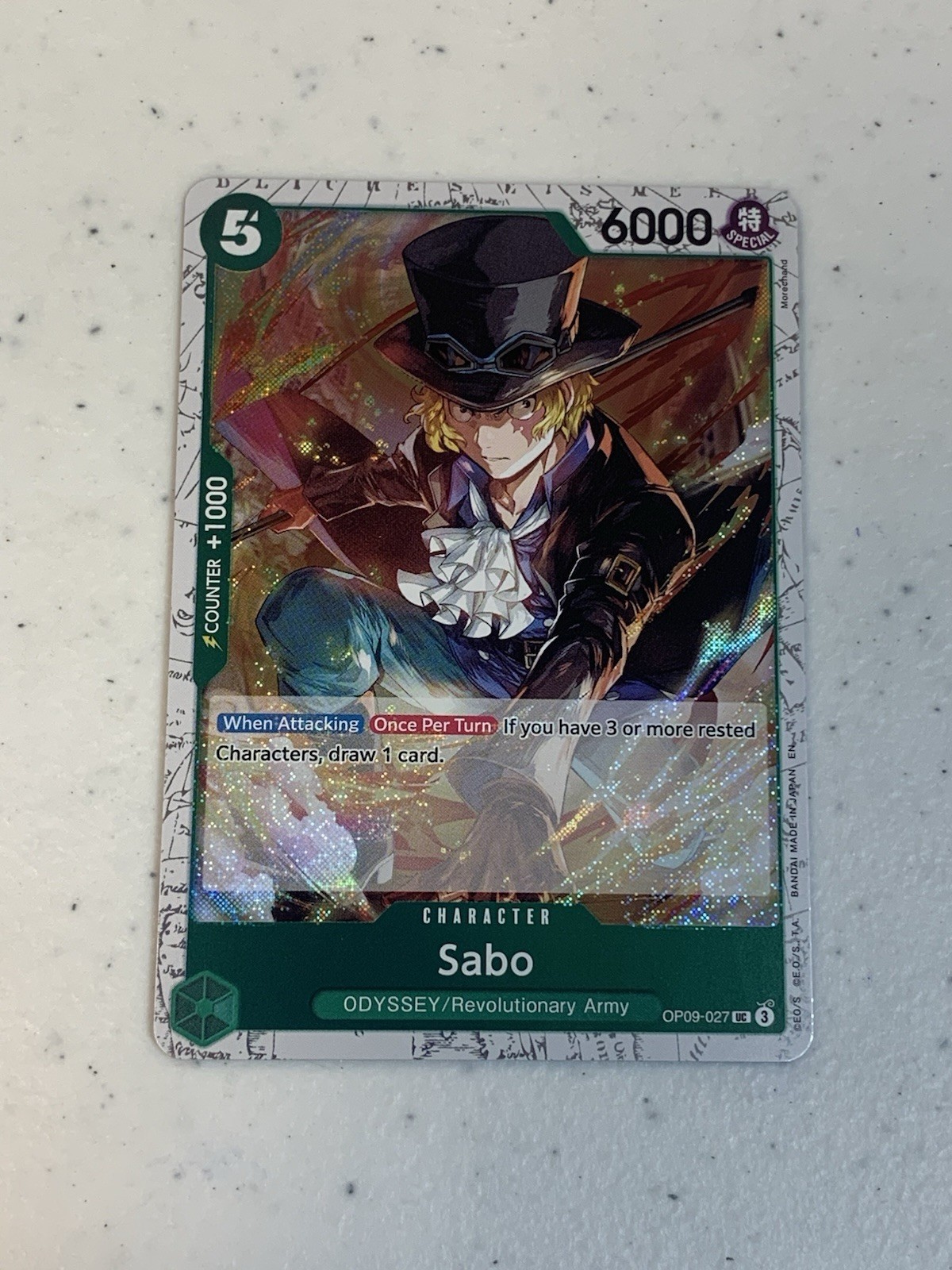 Sabo - OP09-027 (Pirate Foil) OP09-027 Premium Booster -The Best- Vol. 2 Foil