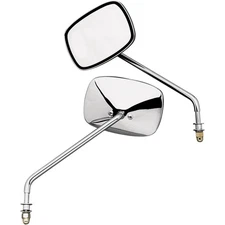 Emgo Die-Cast Mirror - Long Stem 20-21705