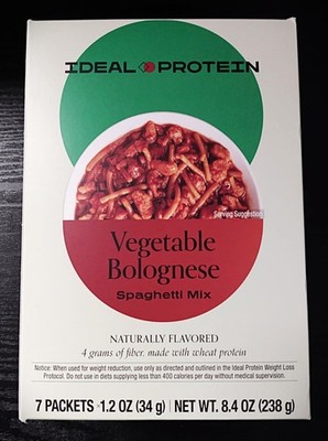 Ideal Protein Vegetable Bolognese Mix 1 Box (7 Servings) BB 08/27 FREE SHIP