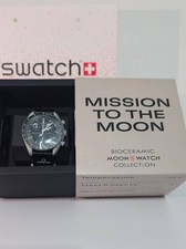 OMEGA X SWATCH Moonwatch Mission To The Moon 42mm Cassa di Bioceramica con...