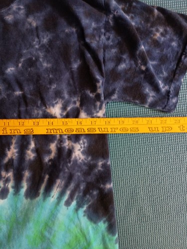 Vintage Authentic Peace Frogs T Shirt  tie Dye Frog In Moon Sz M - Picture 7 of 9