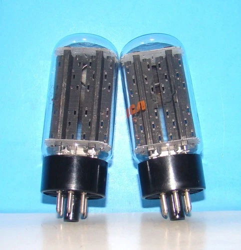 5U4GB 5AS4A RCA radio audio amplifier vintage vacuum tubes 2 valves tested 5U4G