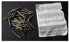 32x IQX8 Flexible Braided Brass Battery Cell Contacts Vintage RC Car Unknown New