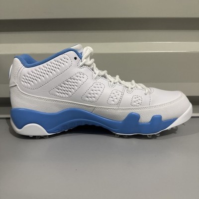 Nike Air Jordan 9 Low Golf White University Blue FJ5934-101 UNC