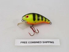 Vintage Mann's Baby 4- Minus Crankbait Good Used Condition