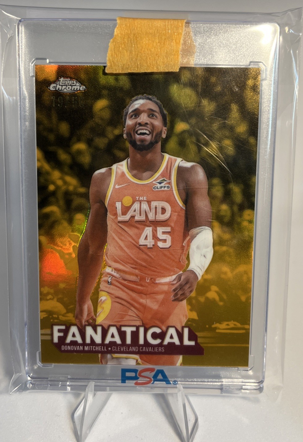 2026 Topps Chrome Update Donovan Mitchell Cavaliers Fanatical Case Hit /50