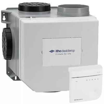 Itho Daalderop CVE-S ECO Optima High Performance HE 415 m³/h + Feuchtigkeitssens