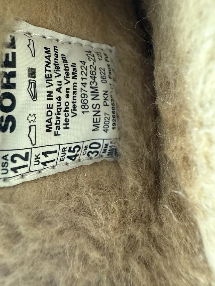 Zapatillas Sorel Para Hombre 12 Mocasines Manawan Marrón Gamuza Cómodas Sin Cordones Foto 4 de 4