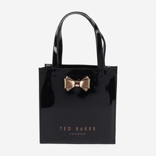 TED BAKER  black  Small Icon Bag tote uni work woman NEW