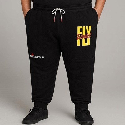 Born Fly Black Sweatpants Joggers Mens Size 5XL Urban Streetwear NYC urban