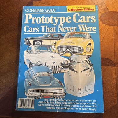 #ad Vintage Back Issue of Consumer Guide Prototype Cars Cars That Never Were $9.99