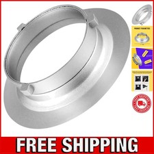 Professional 152mm Speed Ring Adapter for Bowens S Flash - All Metal Design