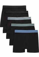 Hanes 5 Pack Boy Ultimate Supersoft Boxer Brief Underwear Assorted Colors Size S