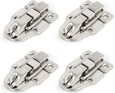 Wood Box Toolbox Cabinet Metal Spring Loaded Latches Catch Toggle Hasp Pack of