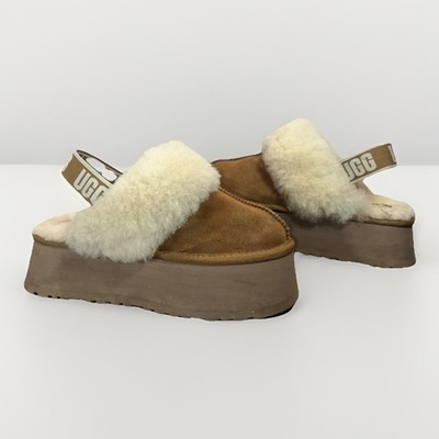 UGG Funkette Slides Chestnut - Women s - Size 8