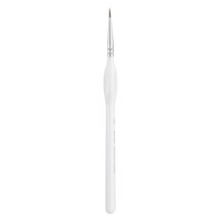 Detail Pinsel 8Mm Spitze 182Mm LäNge Nylon Haar Miniatur Malpinsel(00#), Weiß