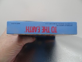 NES Nintendo TO THE EARTH Complete CIB MINT. CHECK OUT MY STORE!!
