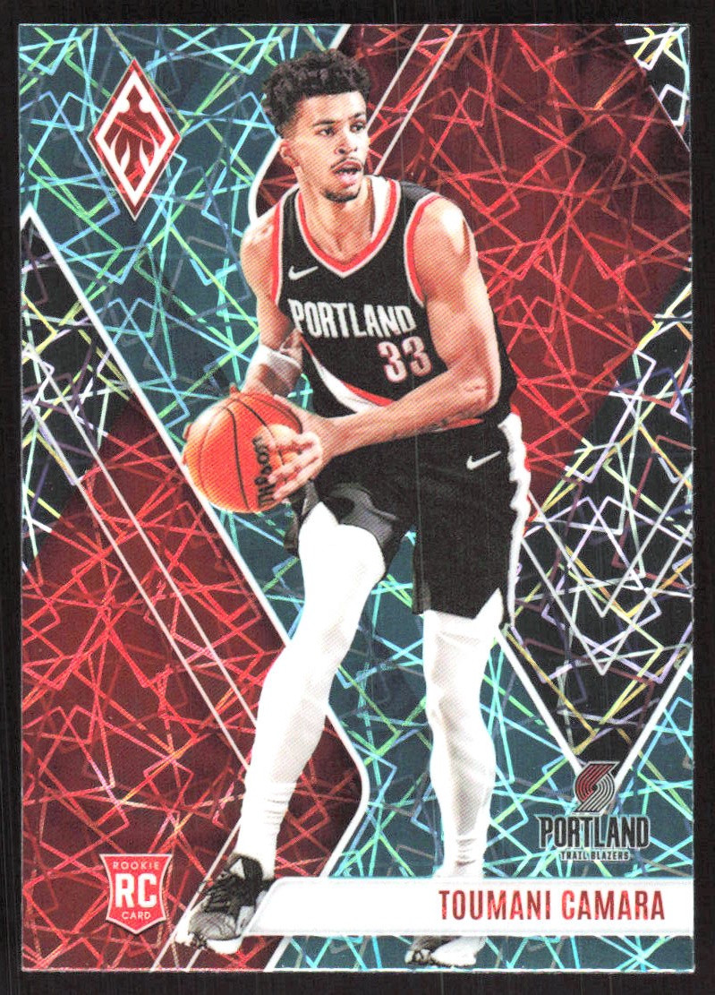2435F 2023-24 Panini Phoenix #269 Toumani Camara Phoenix Teal Lazer