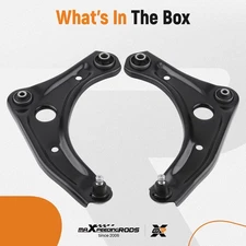 Front Lower Control Arms w/ Ball Joints for Nissan Versa Kicks 1.6L 2018-2023