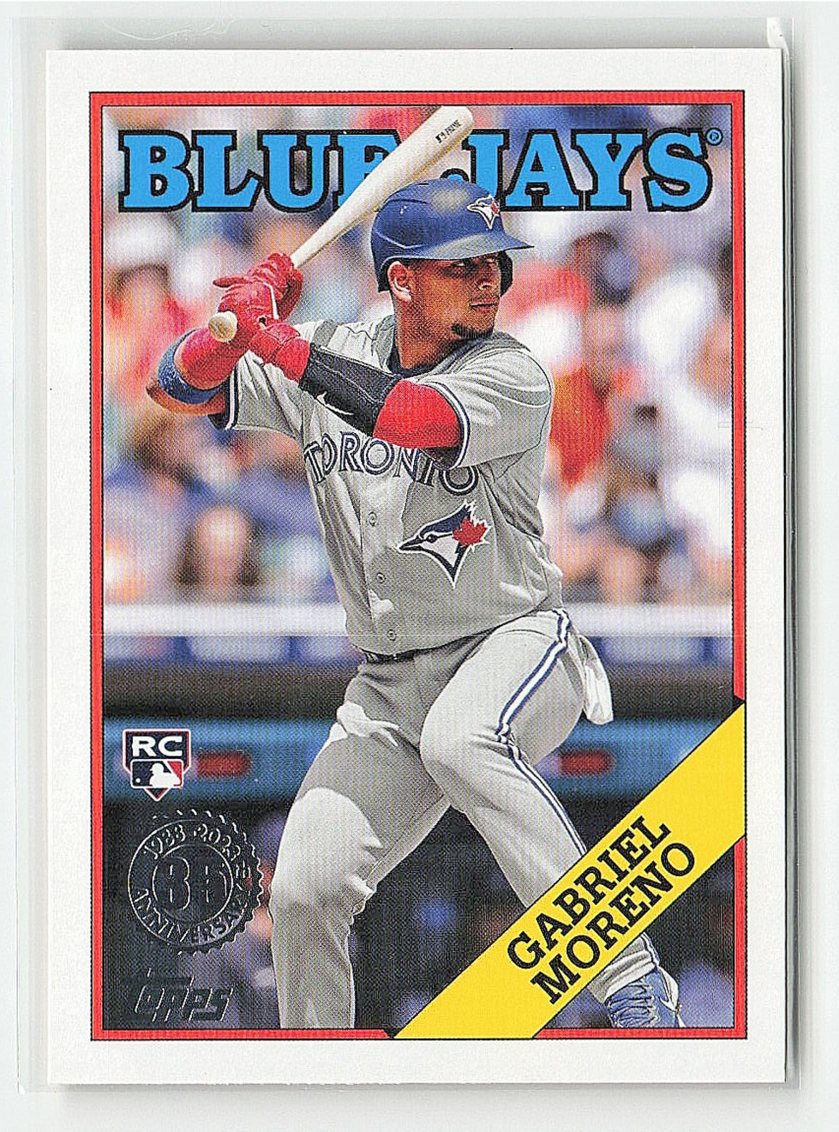 2023 Topps Gabriel Moreno 1988 Baseball 35th Anniversary Series One #T88-14 RC