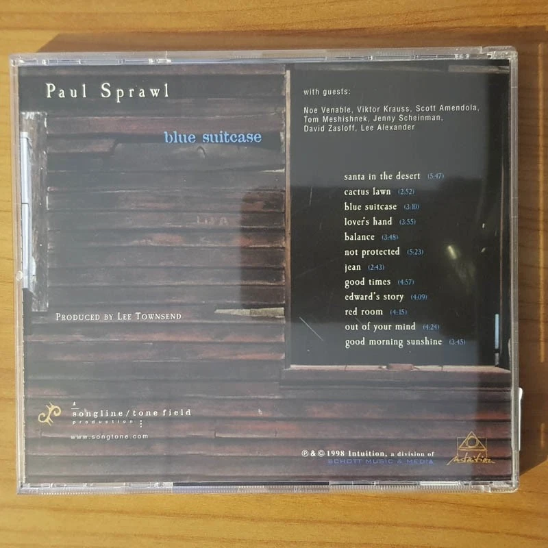 PAUL SPRAWL Blue Suitcase  EX/EX(CD) - Bild 4 von 4
