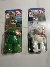 The Bear Beanie Baby Erin The Bear & Maple The Bear Mcdonald Edition