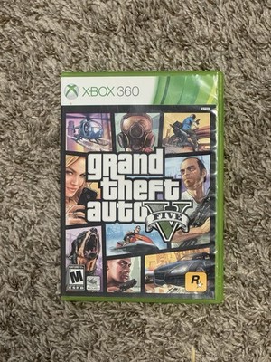 GTA V Grand Theft Auto 5 Xbox 360 Rockstar Games Manual Add-On