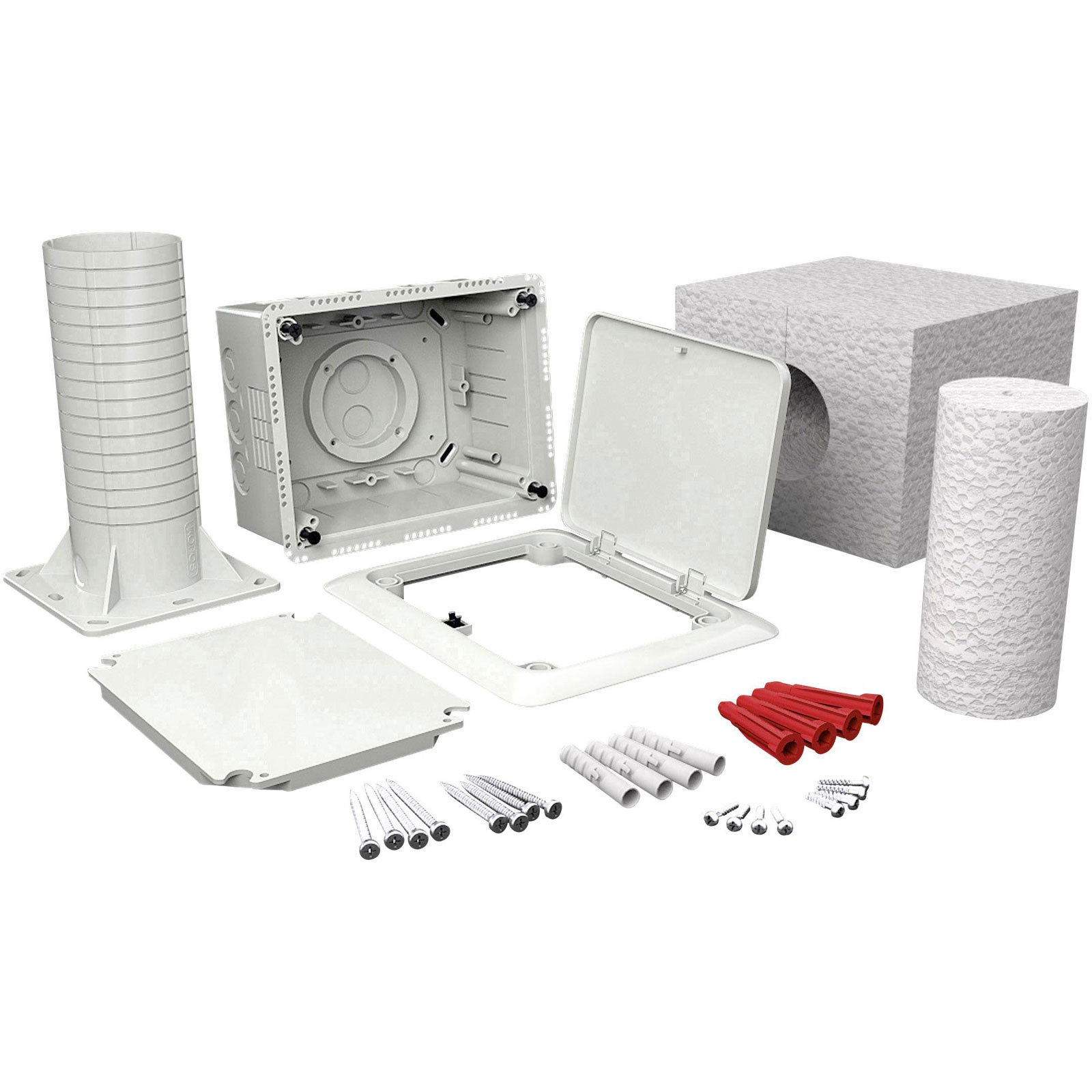 KOPOS Insulated Junction Box Halogen-Free 170x210x300mm