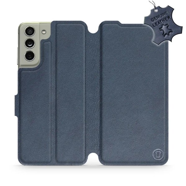 HandyhüLle FüR Galaxy S21 Fe Mobiwear Case Cover SchutzhüLle Etui Dunkelblau-image
