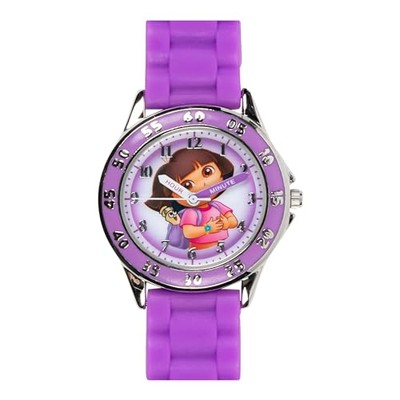 Nickelodeon Kids' DOR9014 Dora The Explorer Time Teacher Watch